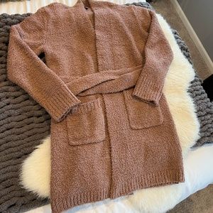 SKIMS Cozy Robe Blush Pink